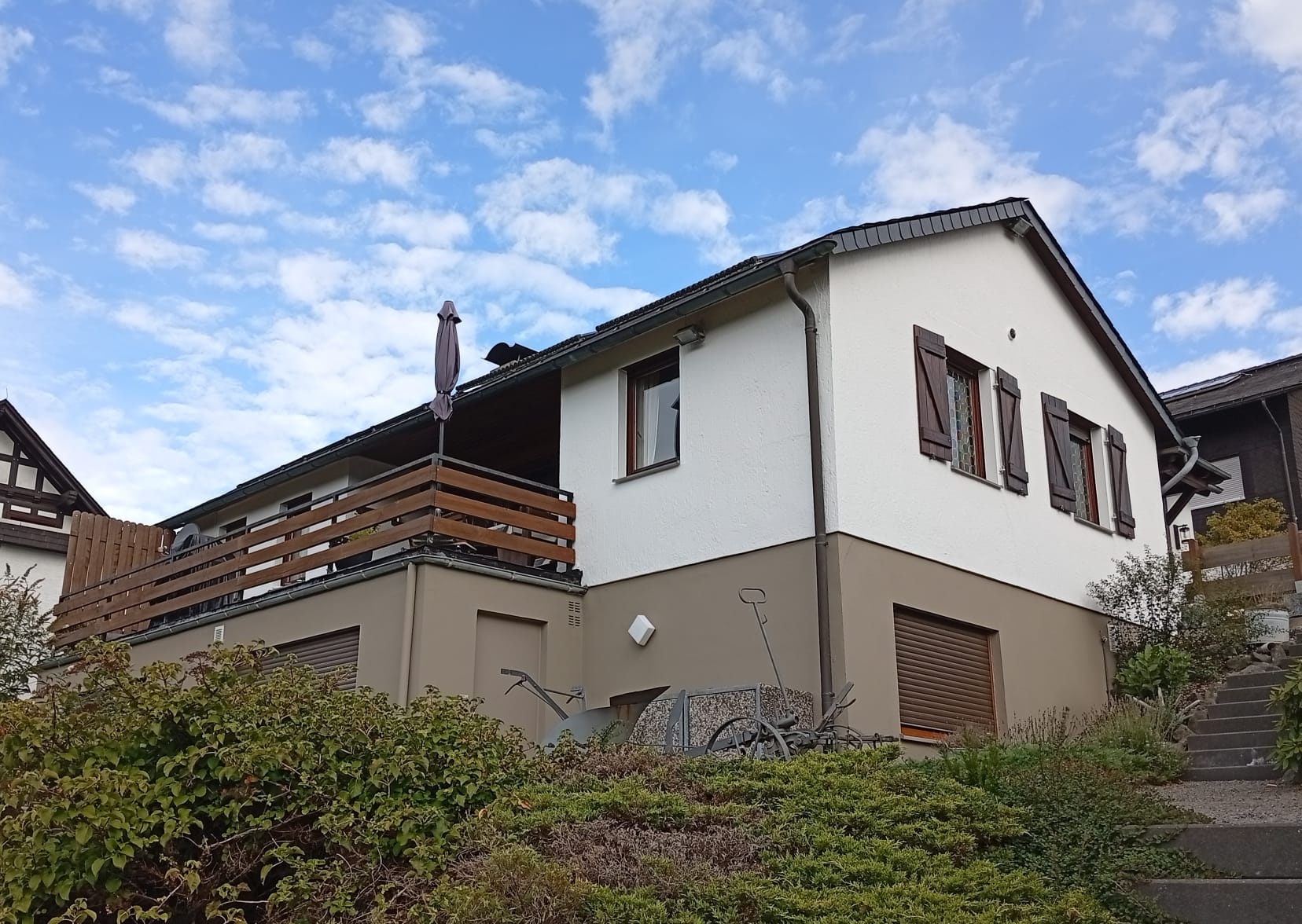 Jagdhaus Holtebock in sonniger Südhanglage mit Panoramaterrasse